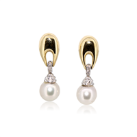 Orecchini Salvini Donna in Oro giallo Diamante 0.02 Ct AOV01442 - AOV01442